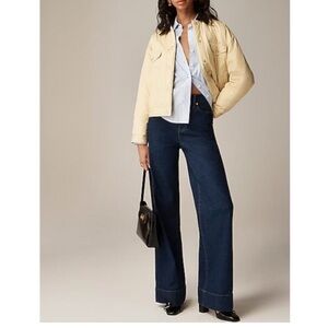 J. Crew Wide Leg Trouser Jean
